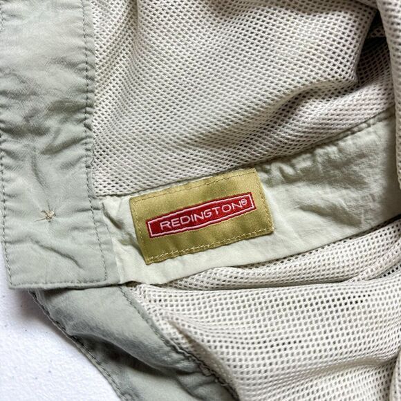 Redington Convertible Pants Mens 38 Tan Fishing Cargo Nylon Mesh‎ Lined Outdoor - Picture 12 of 15
